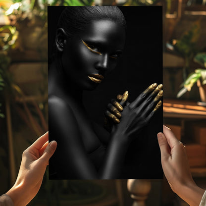 Woman Metal Wall Art