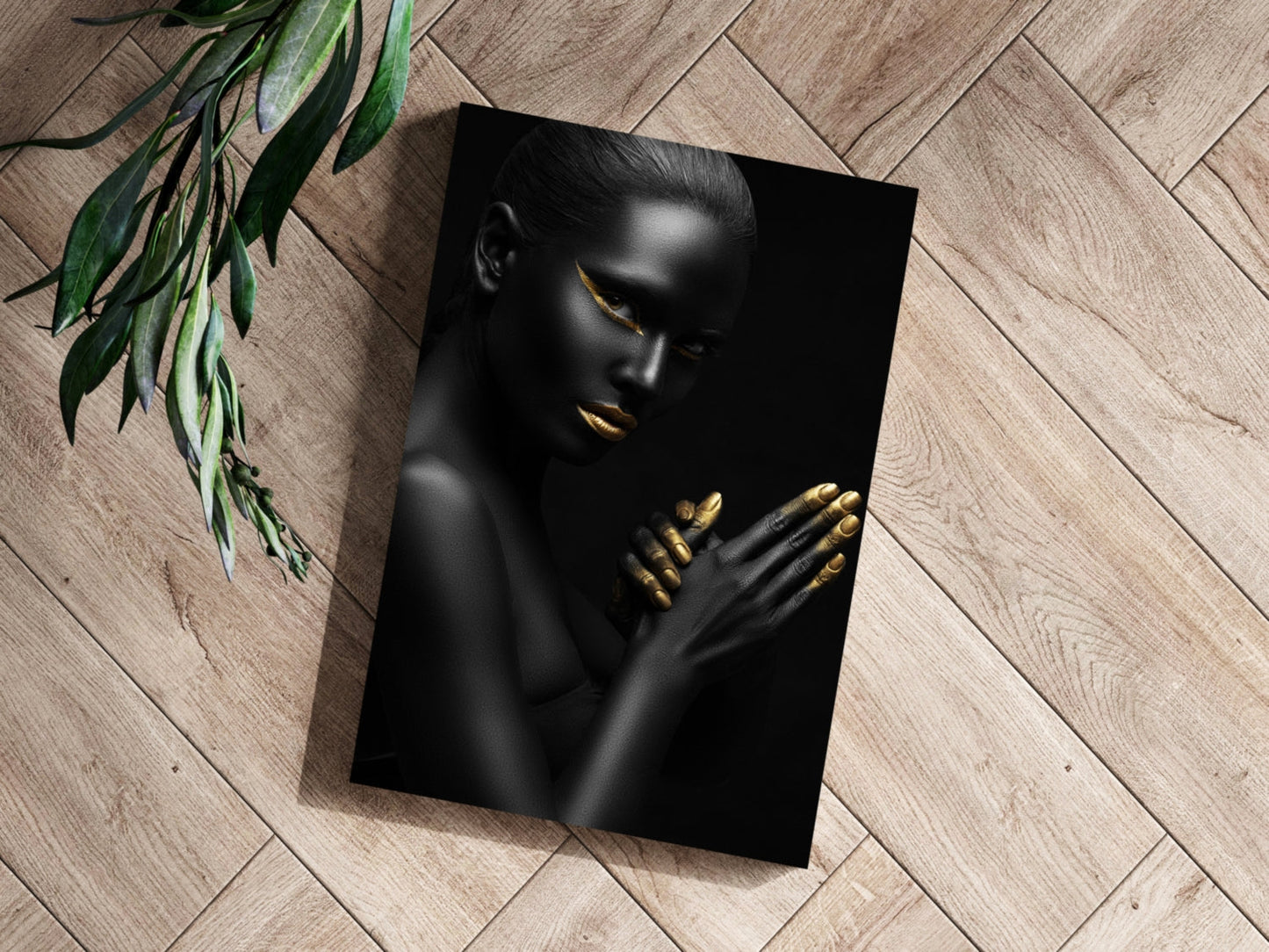 Woman Metal Wall Art