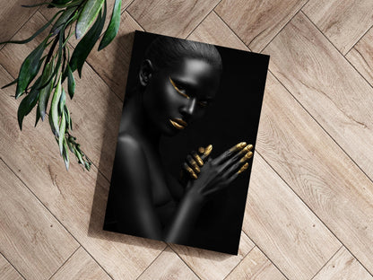 Woman Metal Wall Art