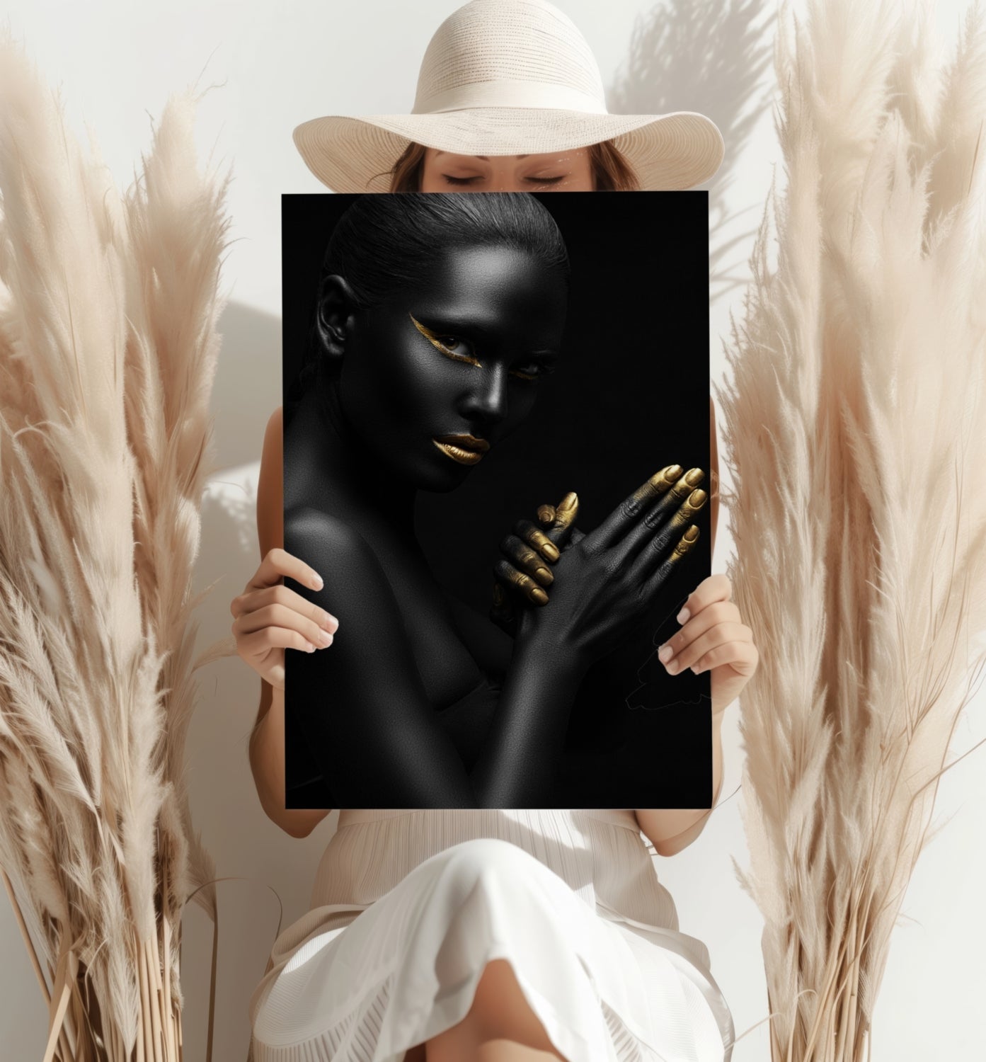 Woman Metal Wall Art