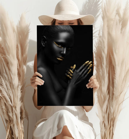 Woman Metal Wall Art