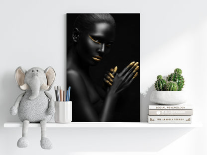 Woman Metal Wall Art