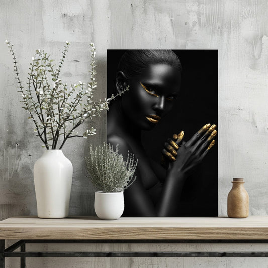 Woman Metal Wall Art