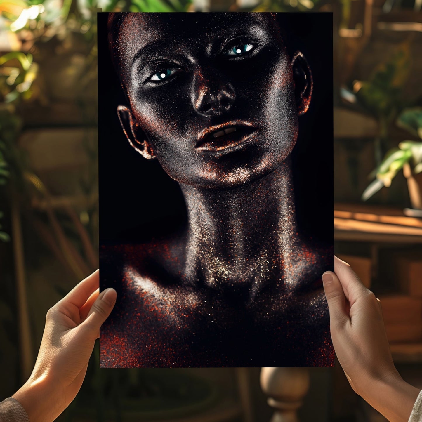 Woman Metal Wall Art