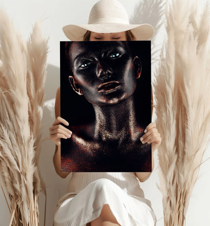 Woman Metal Wall Art