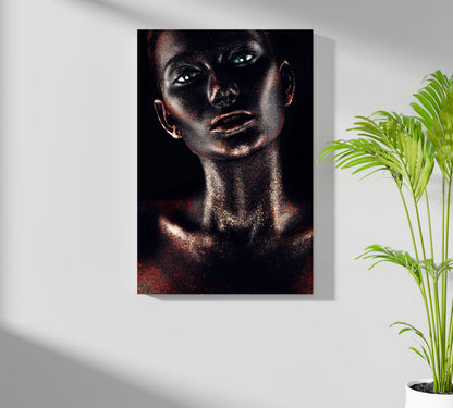 Woman Metal Wall Art