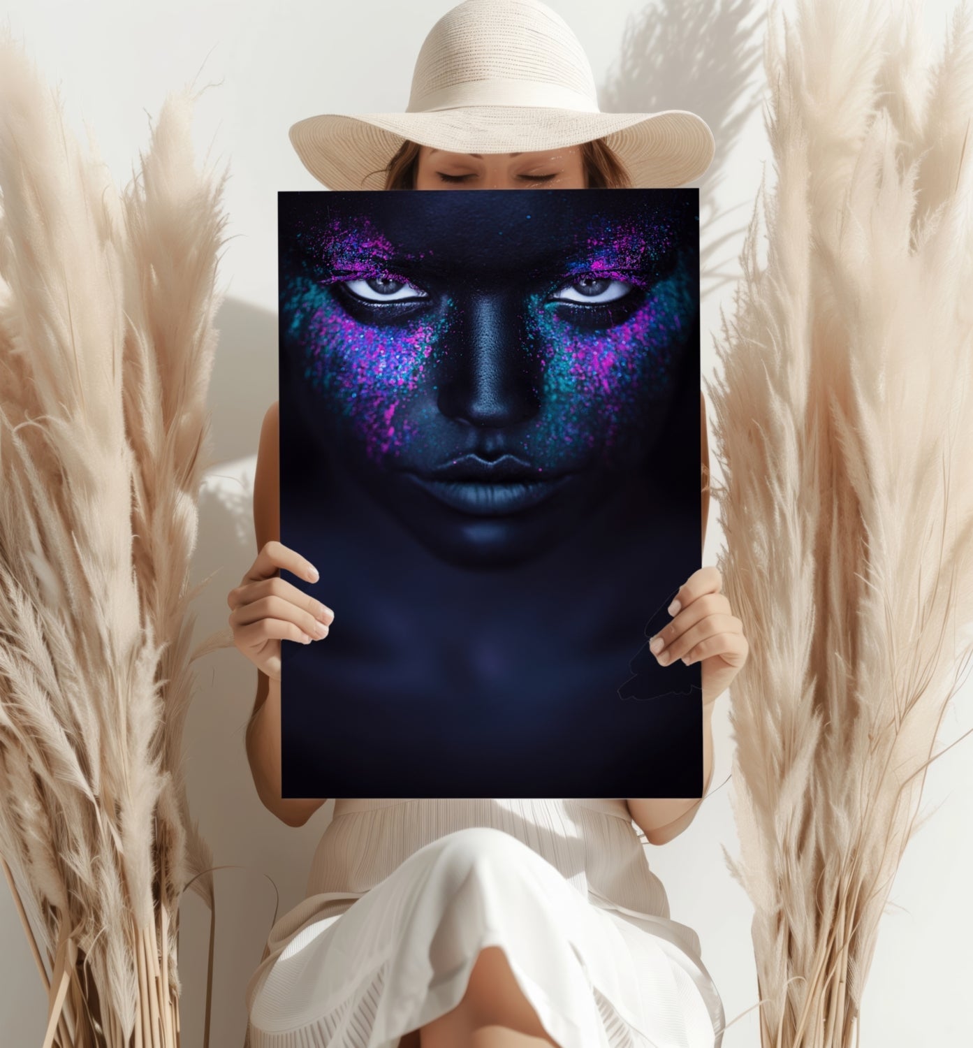 Woman Metal Wall Art
