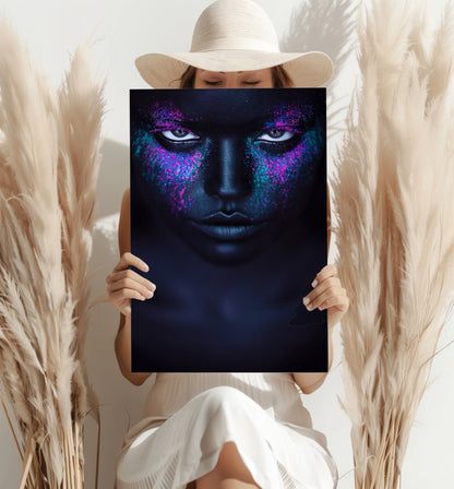 Woman Metal Wall Art