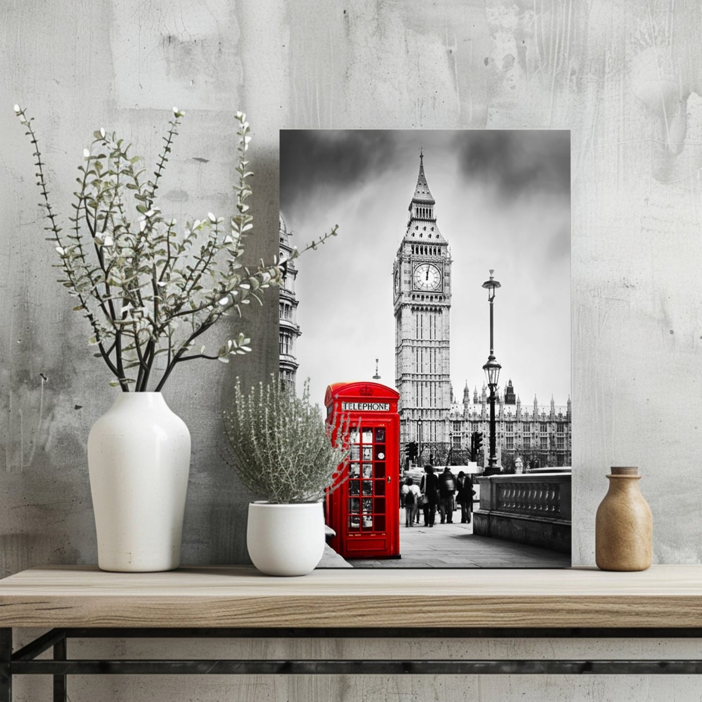 London Metal Wall Art