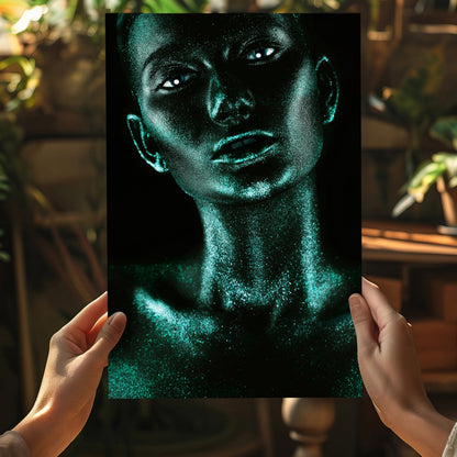 Woman Metal Wall Art