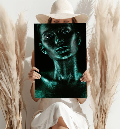 Woman Metal Wall Art