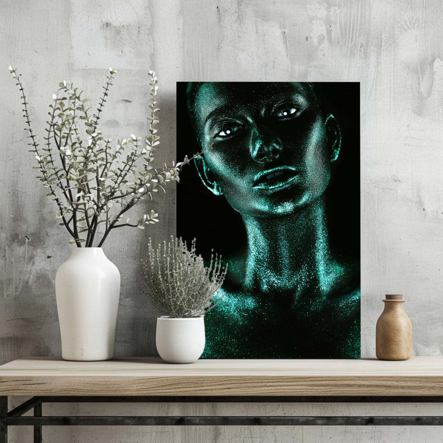 Woman Metal Wall Art