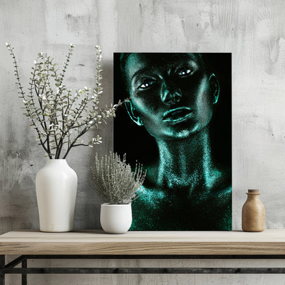 Woman Metal Wall Art
