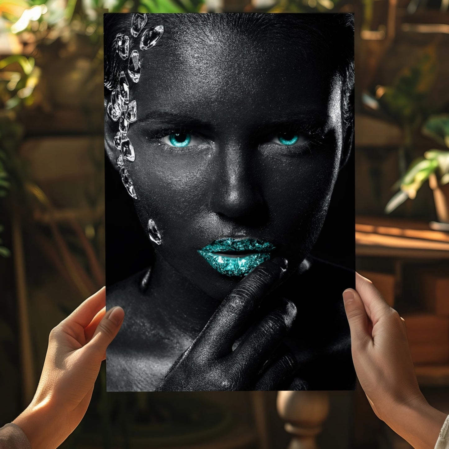 Woman Metal Wall Art