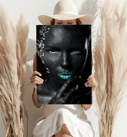 Woman Metal Wall Art
