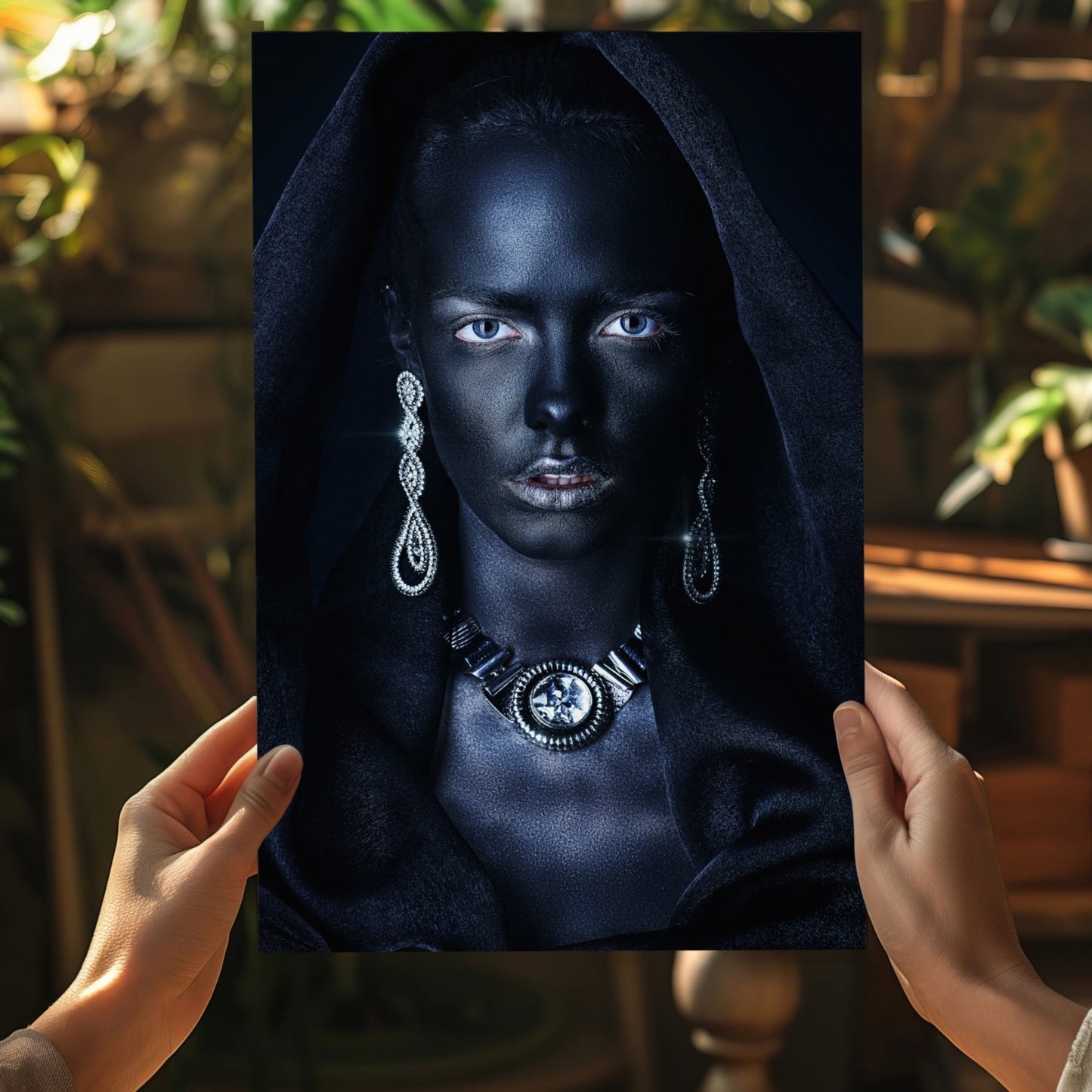 Woman Metal Wall Art