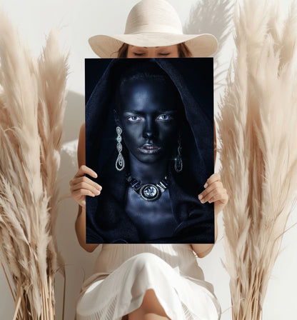 Woman Metal Wall Art
