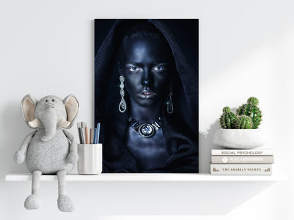 Woman Metal Wall Art
