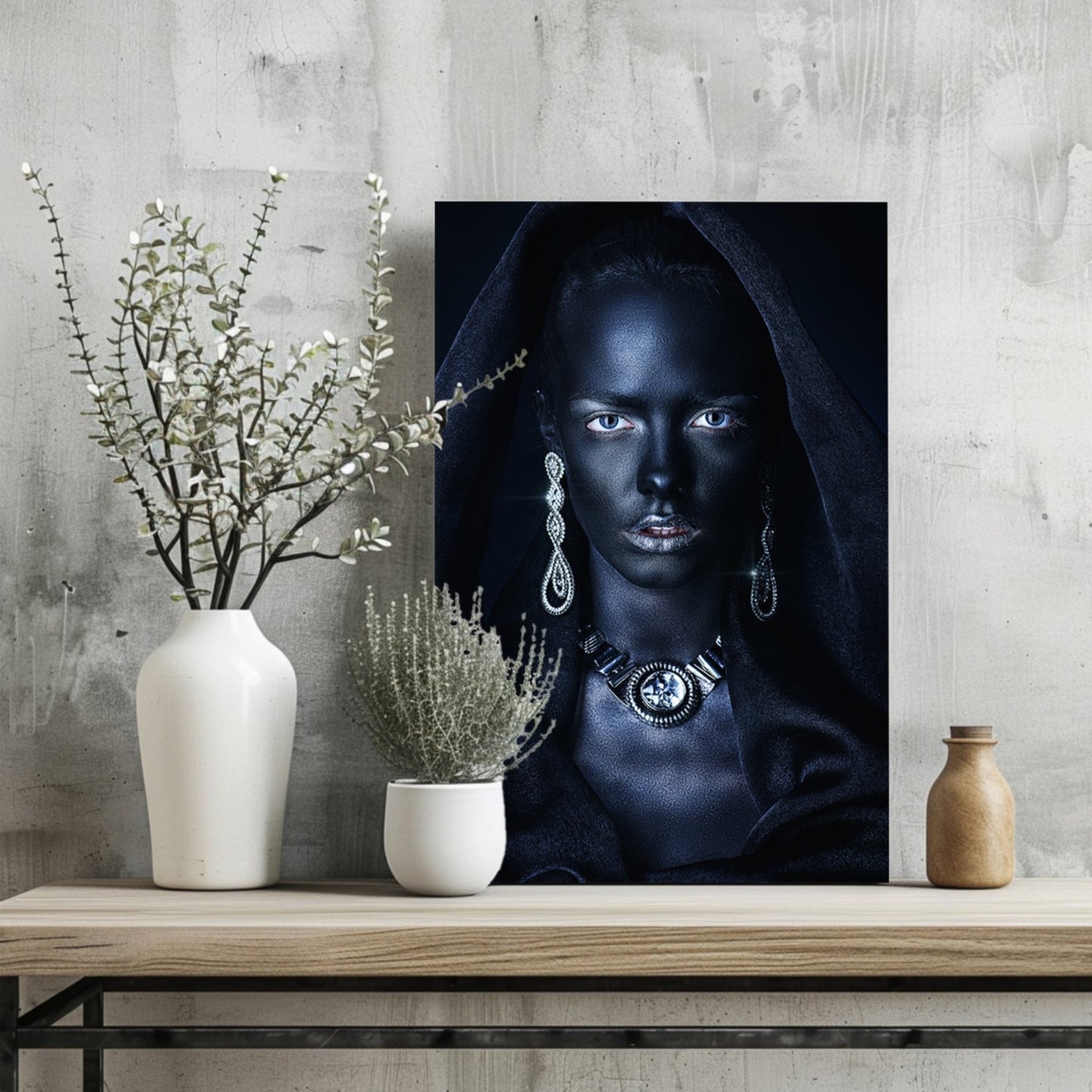 Woman Metal Wall Art