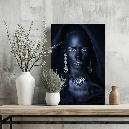 Woman Metal Wall Art