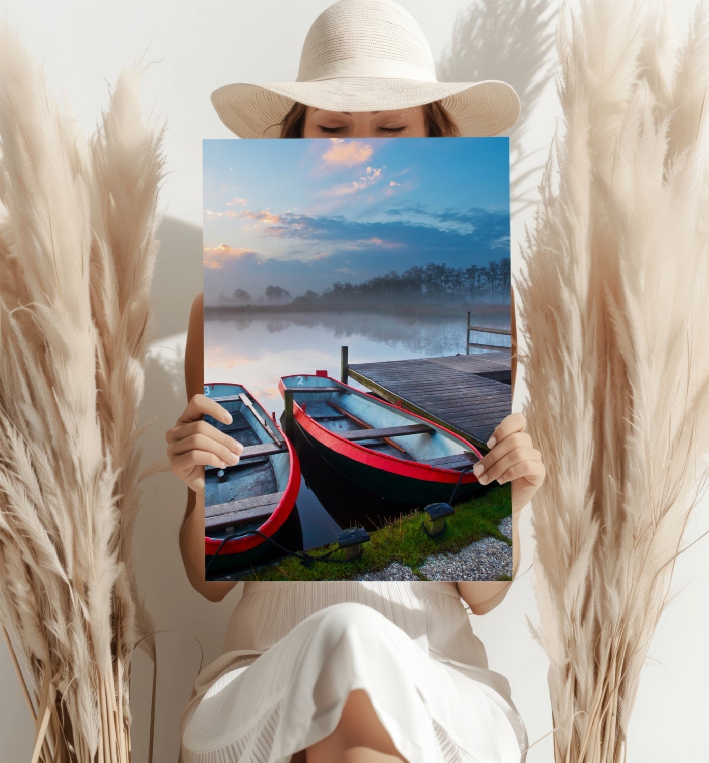 Boats Metal Wall Art