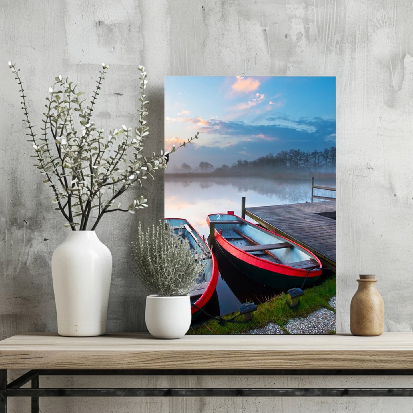 Boats Metal Wall Art