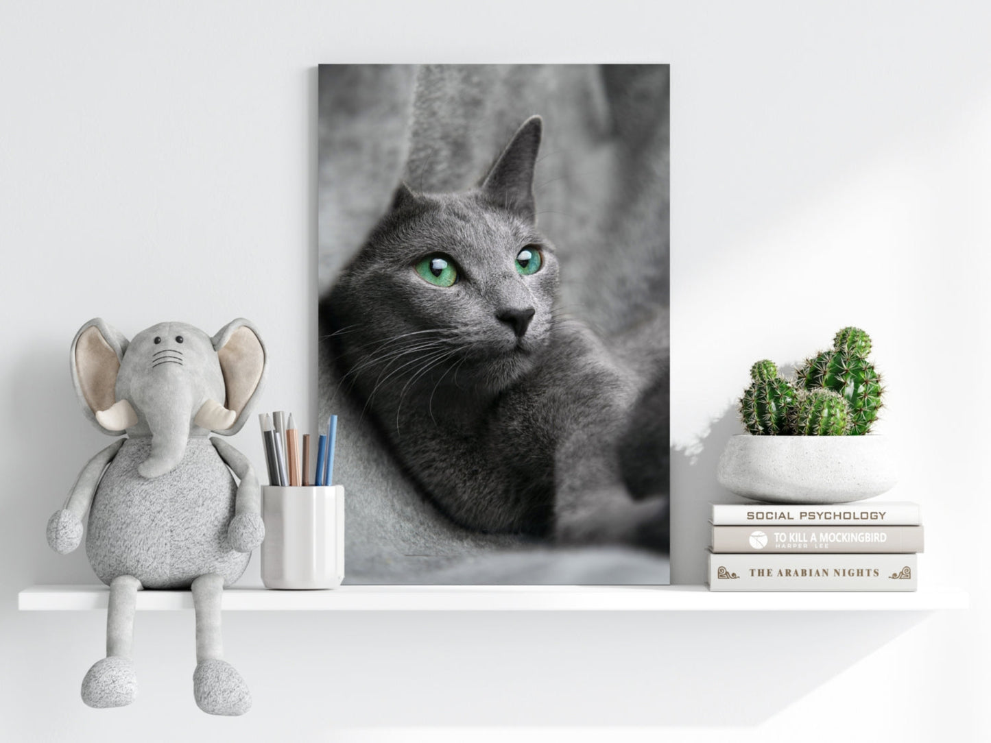 Cat Metal Wall Art