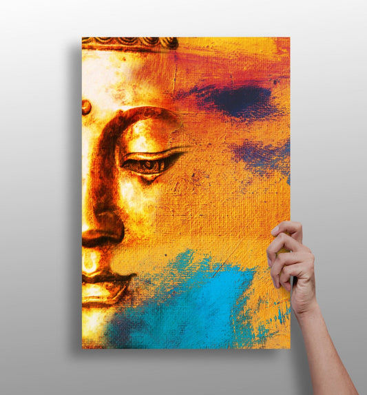 Buddha metal wall art aluminum print