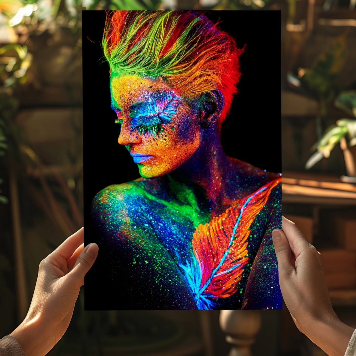 Woman Metal Wall Art