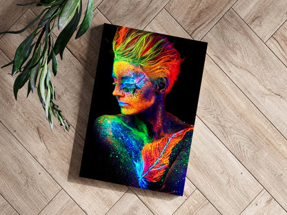 Woman Metal Wall Art