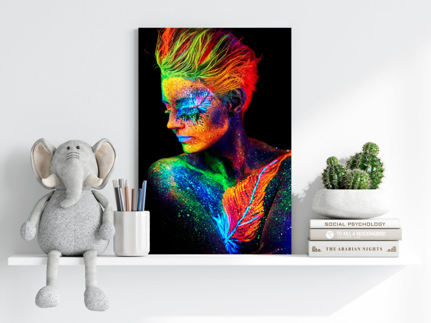 Woman Metal Wall Art