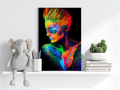Woman Metal Wall Art