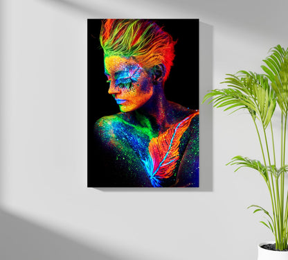 Woman Metal Wall Art