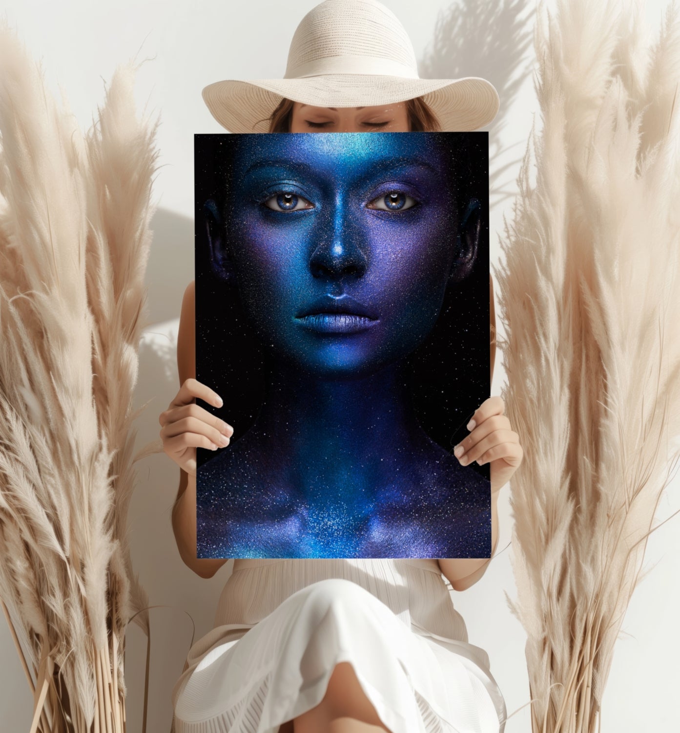 Woman Metal Wall Art