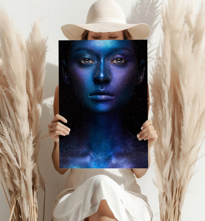 Woman Metal Wall Art