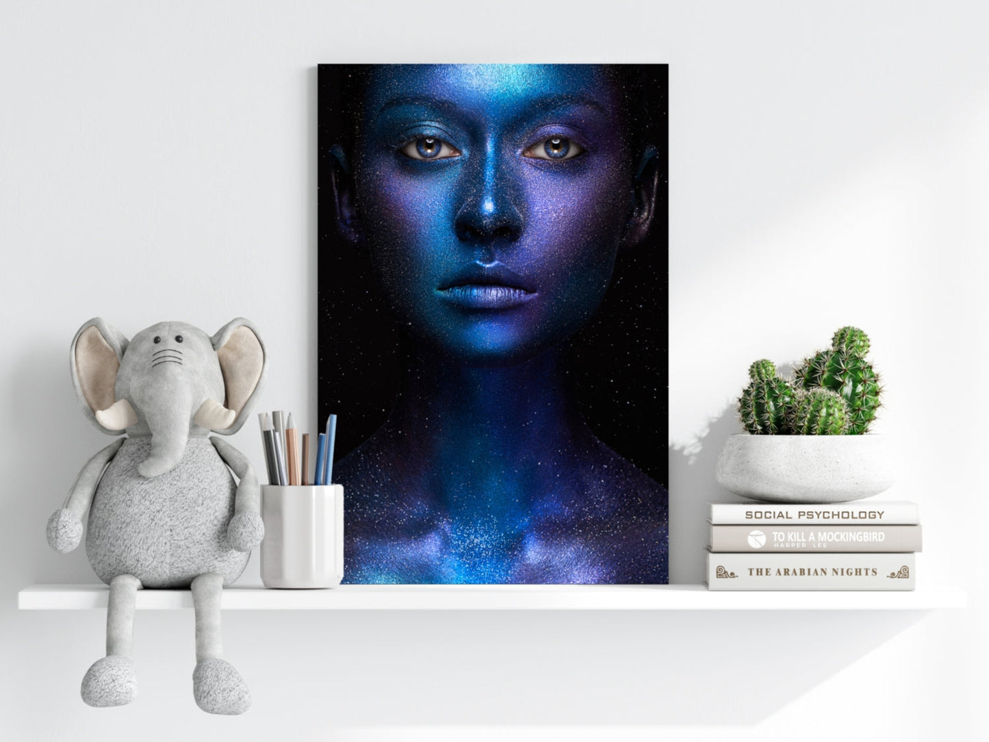 Woman Metal Wall Art