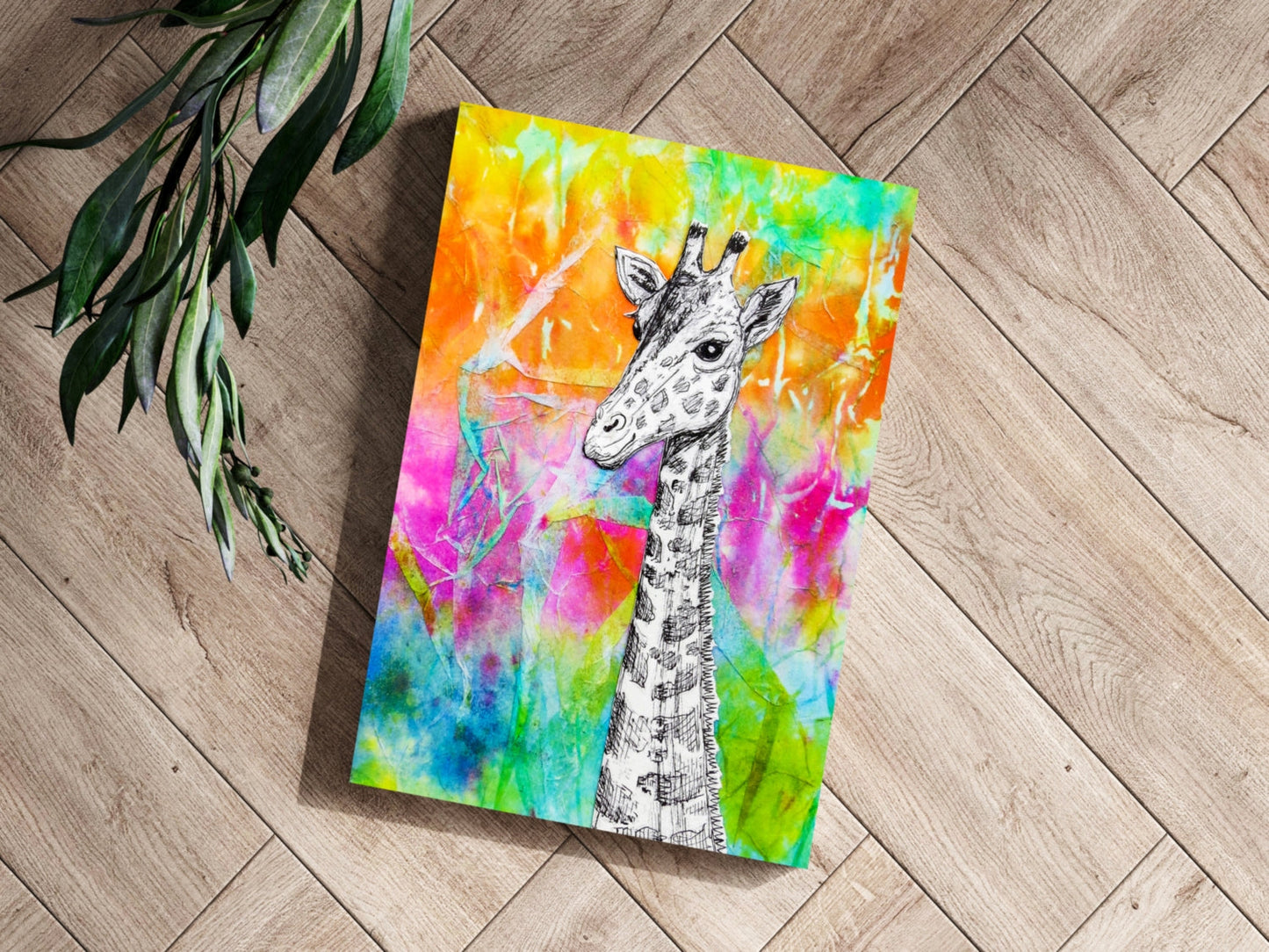 Giraffe Metal Wall Art