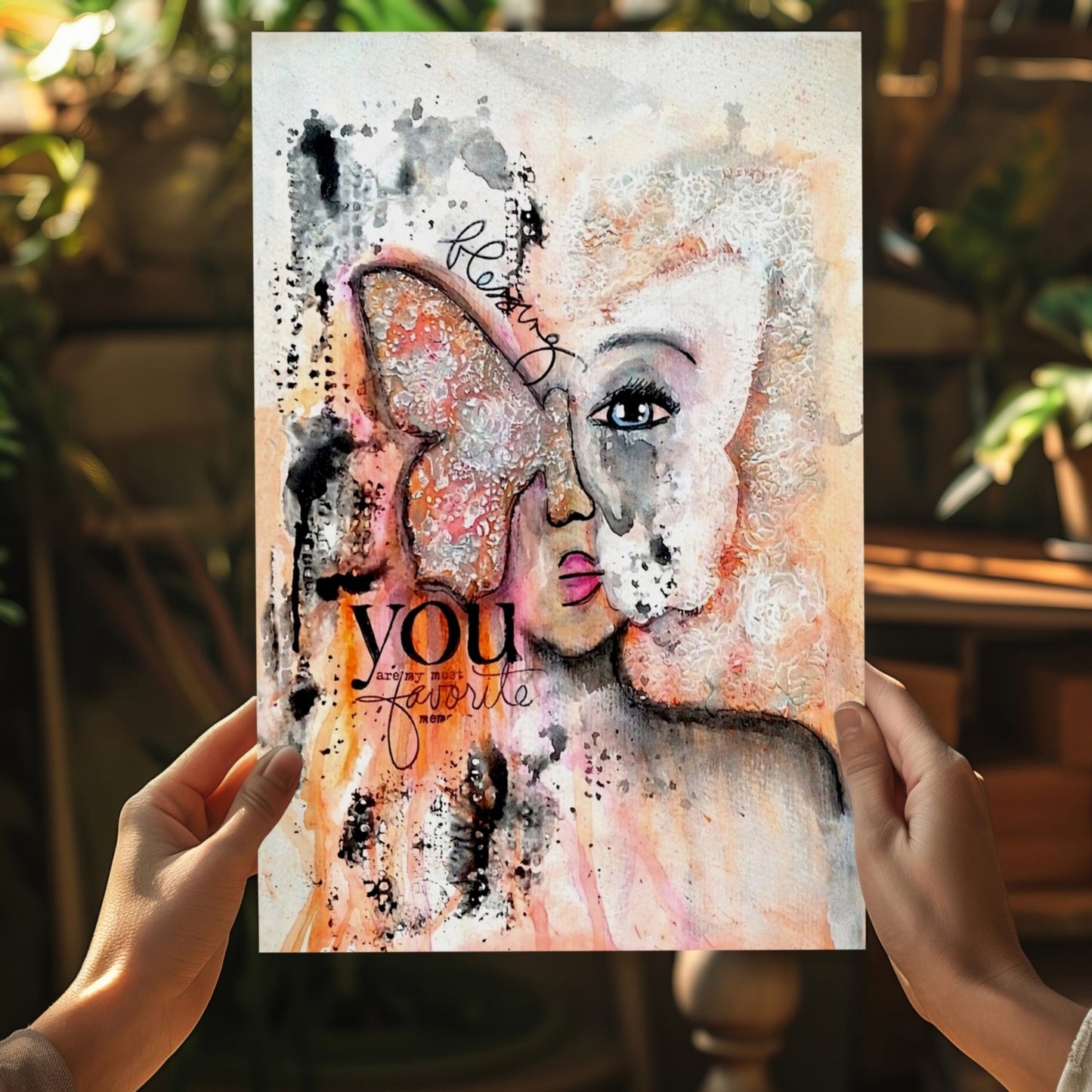 Love Butterfly Metal Wall Art
