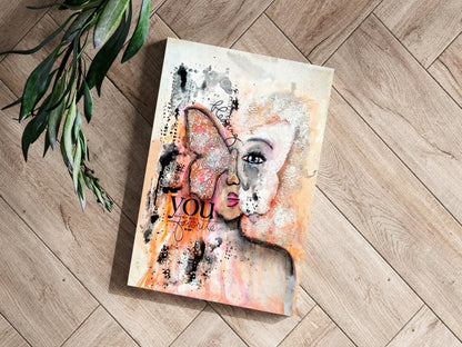 Love Butterfly Metal Wall Art