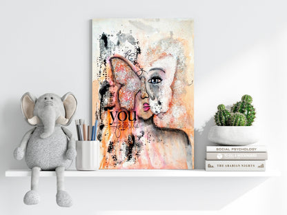 Love Butterfly Metal Wall Art