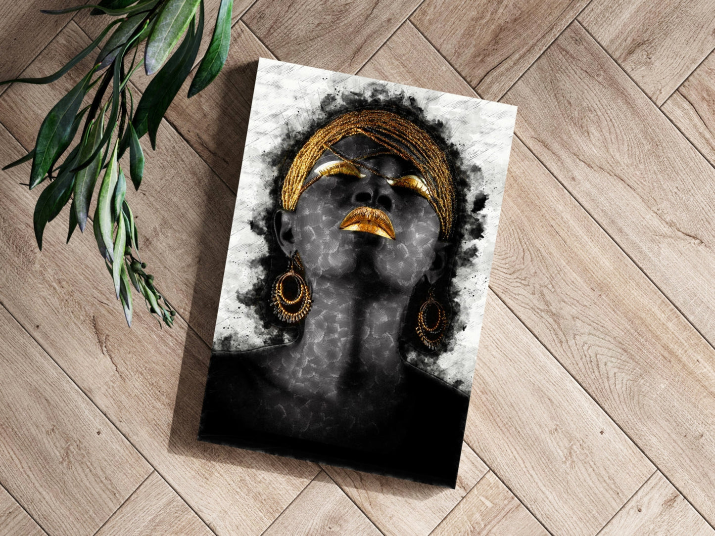Woman Metal Wall Art