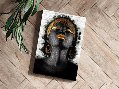 Woman Metal Wall Art