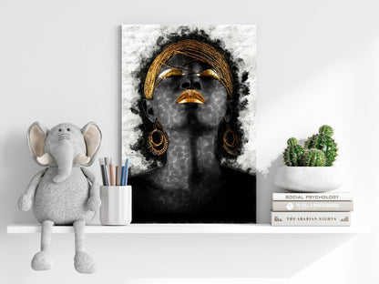 Woman Metal Wall Art