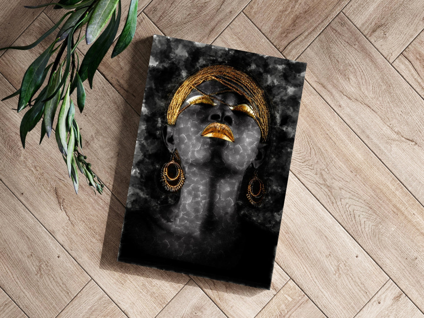 Woman Metal Wall Art