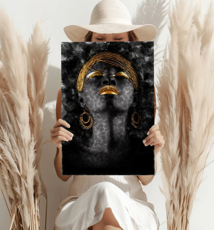 Woman Metal Wall Art