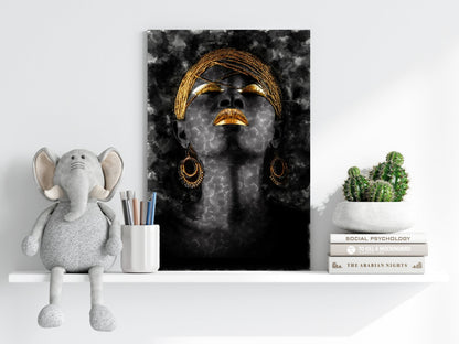 Woman Metal Wall Art