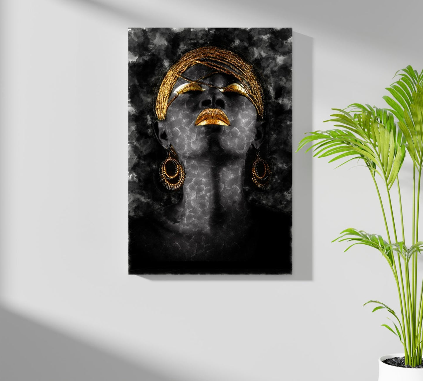 Woman Metal Wall Art