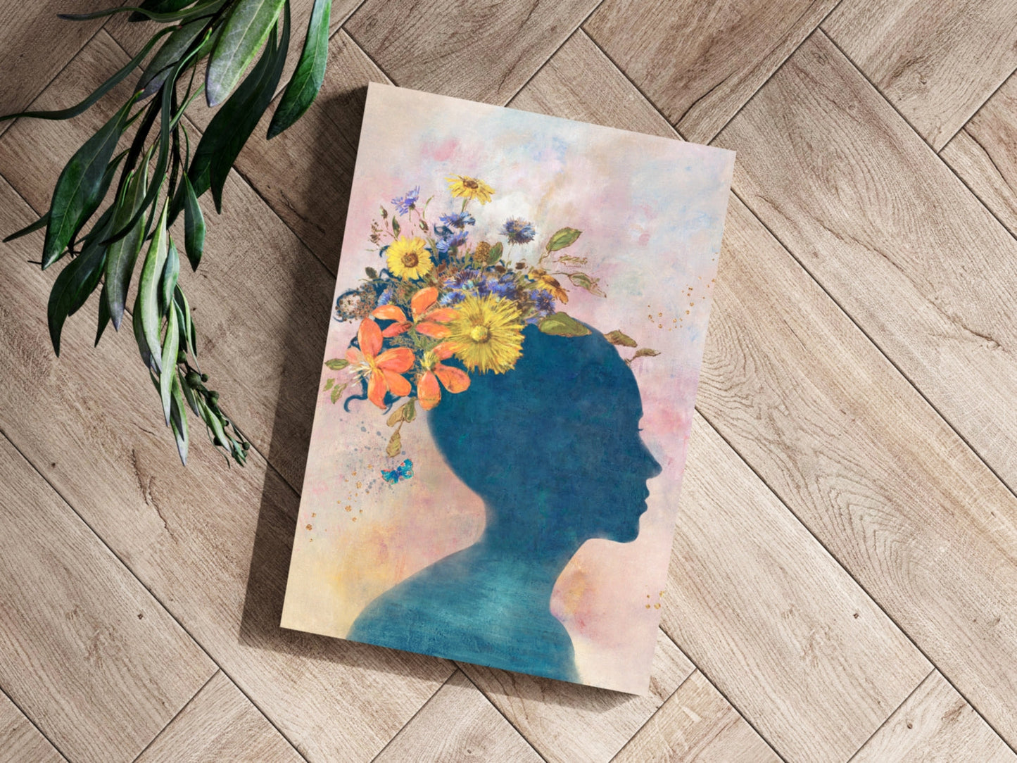 Woman Metal Wall Art