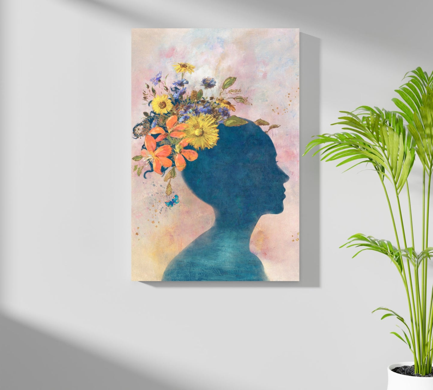 Woman Metal Wall Art