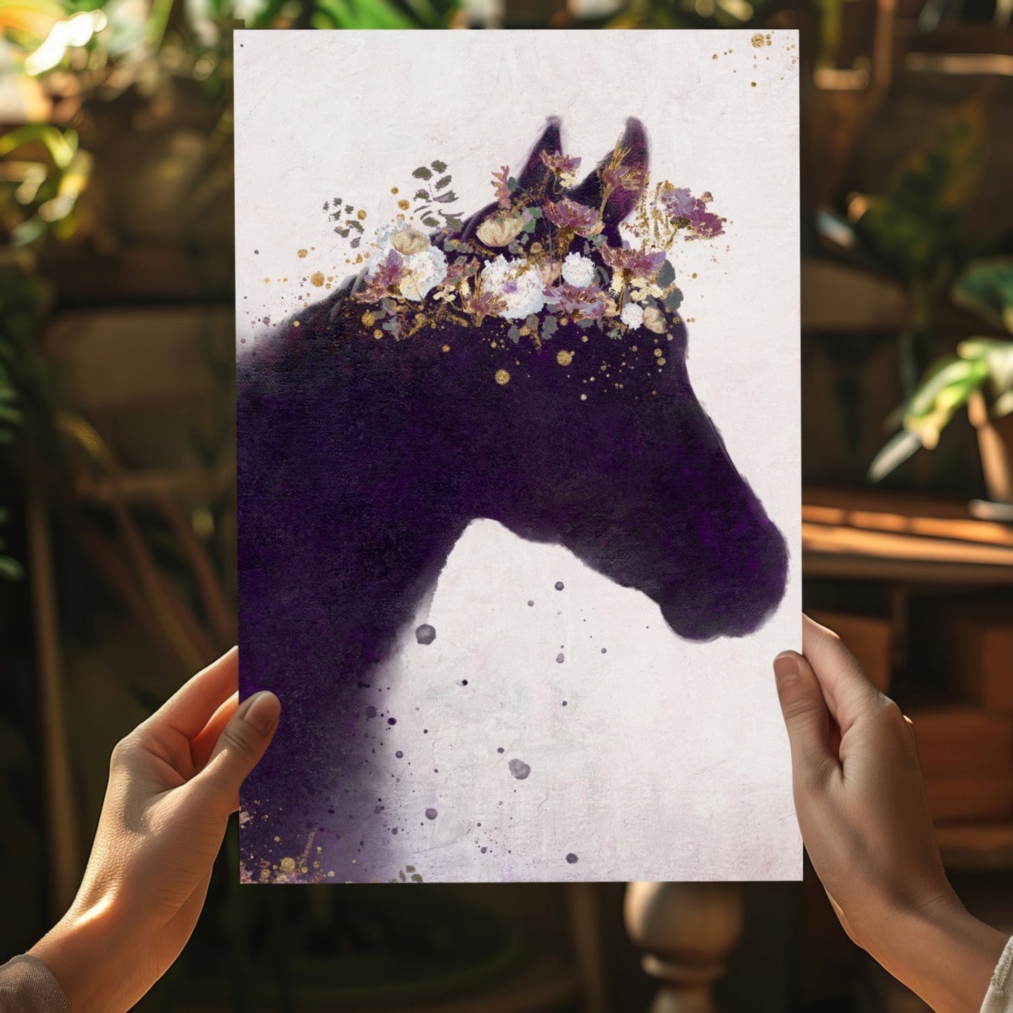 Horse Metal Wall Art